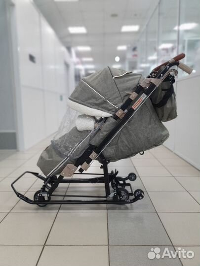 Санки коляска новые
