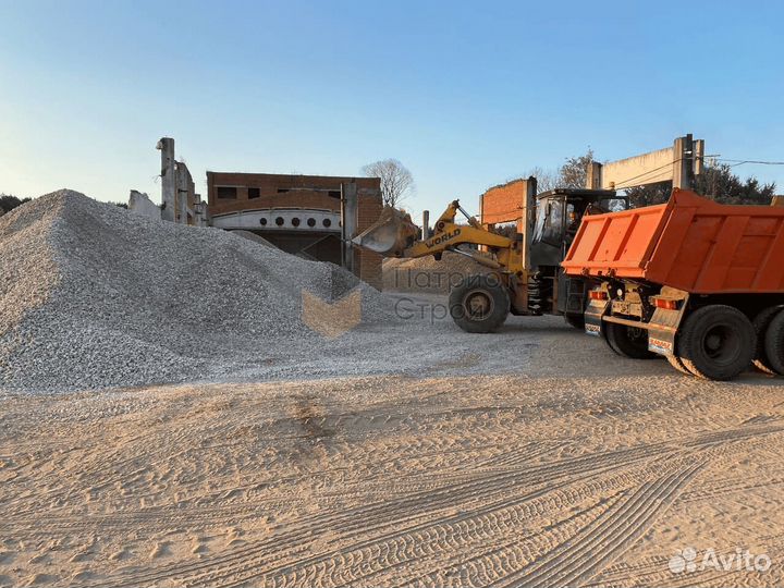 Щебень для отсыпки