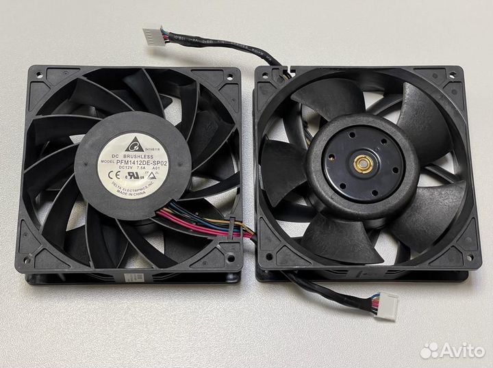 Кулер/Вентилятор Delta PFM1412DE-SP02 (7.5A) 6 пин