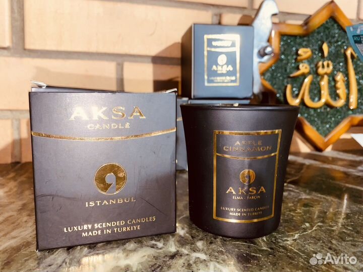 Ароматическая свеча aksa