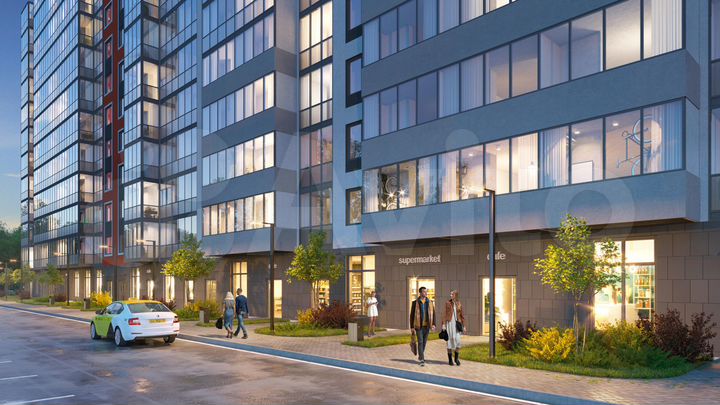 1-к. квартира, 34,3 м², 11/12 эт.