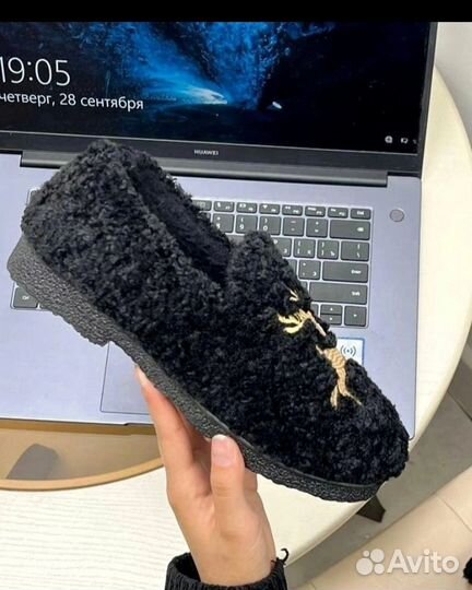 Зимние туфельки 40 размер