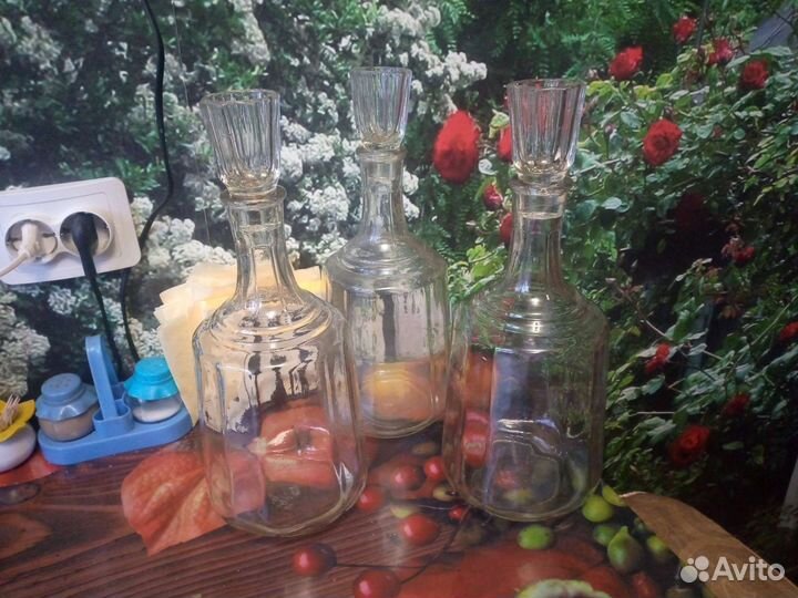 Графины СССР граненые