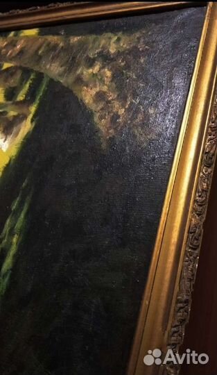 Большая картина маслом СССР