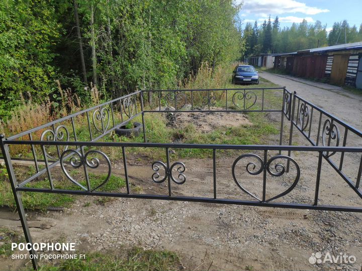 Изготовление оградок