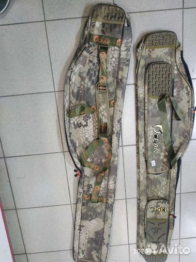 Чехол для удочек 2х секционный 135, 150см