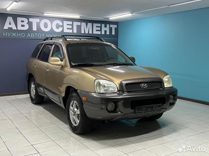 Hyundai Santa Fe 2.7 AT, 2004, 180 000 км
