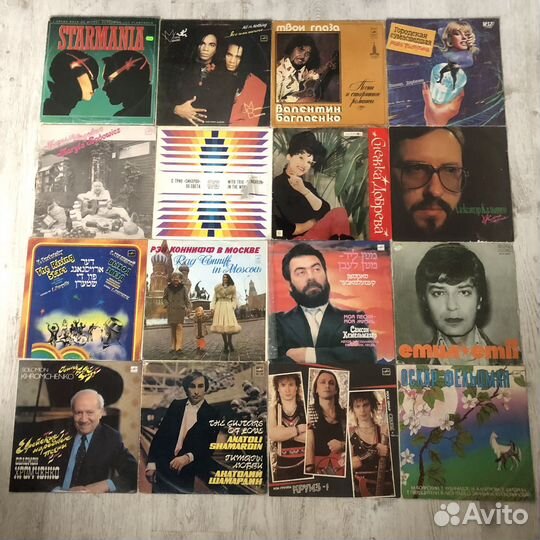 Разные виниловые пластинки