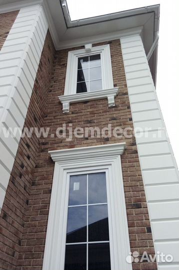 Оконные обрамления Русты Карнизы Подоконники