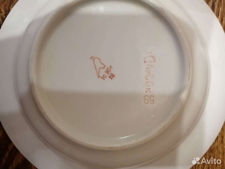 Набор детской посуды СССР