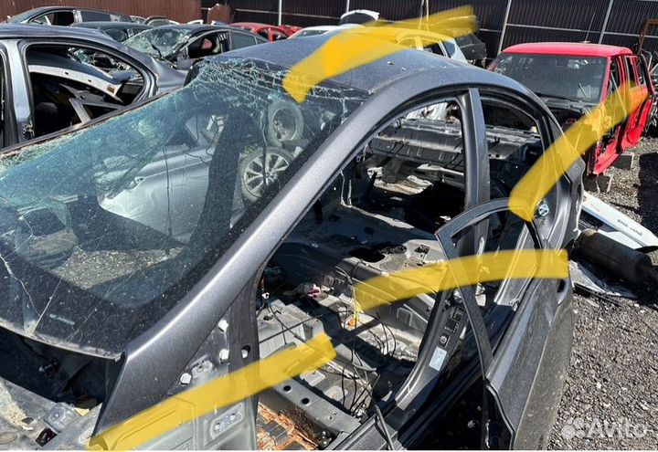 Стойка крыши левая Hyundai Solaris 1 седан 2014