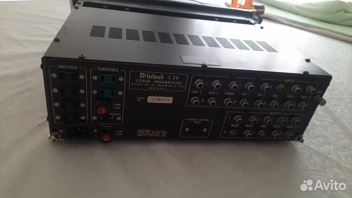 Предварительный усилитель McIntosh C 29