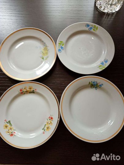 Тарелки времён СССР