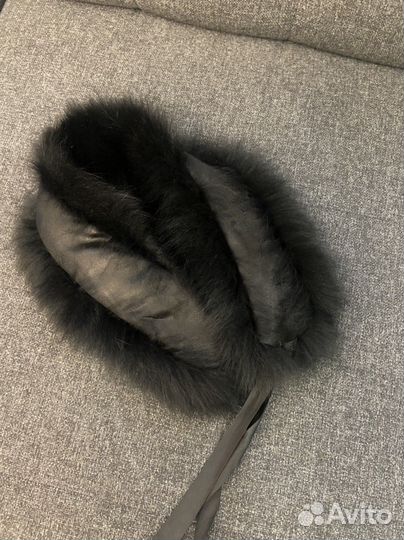 Меховой воротник писец