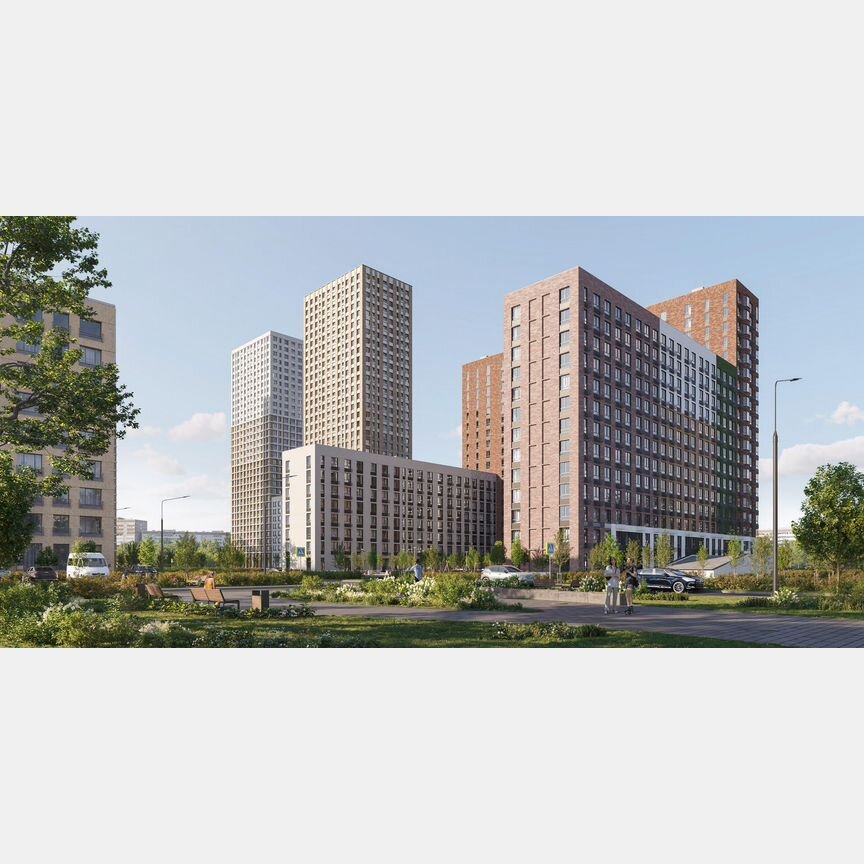 1-к. квартира, 50,3 м², 9/19 эт.