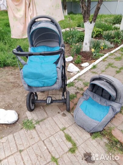 Коляска 2 в 1 бу