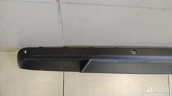 Бампер задний юбка нижняя часть под парктроник