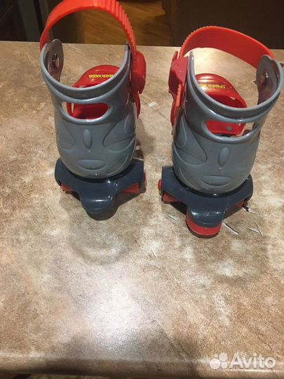 Роликовые коньки Spider-men