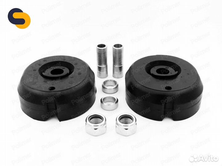 85-15-011/30 - Проставки увеличения клиренса передних стоек vauxhall на опору - полиуретан 30 мм