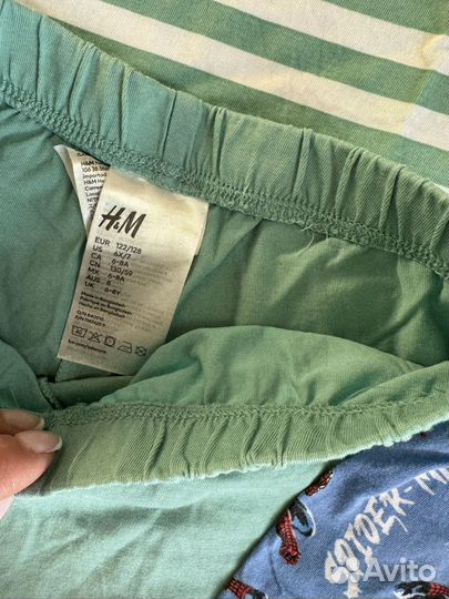 Пижама hm 122/128