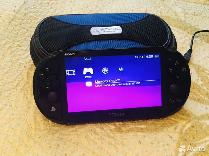 Sony PSP Vita Slim прошитая 64 гб