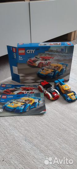 Lego city 60256 гоночные автомобили