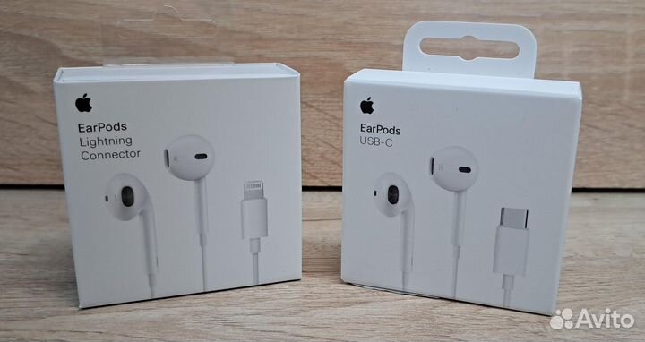 Наушники apple earpods lightning
