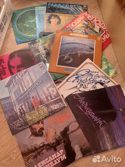 Виниловые пластинки СССР бу