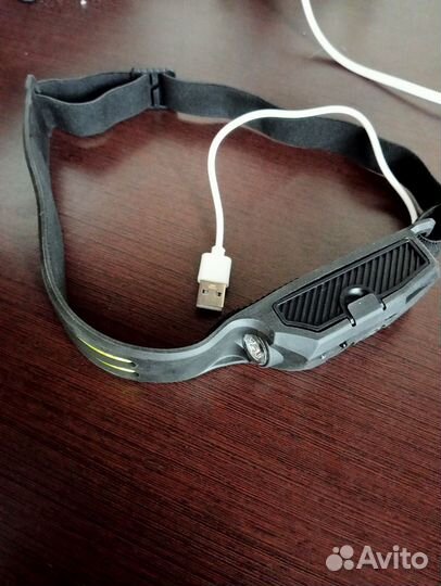 Налобный фонарь аккумуляторный