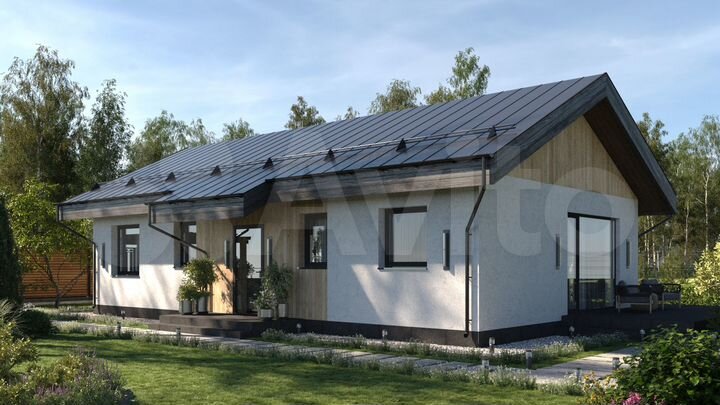 Дом 67 м² на участке 6,9 сот.