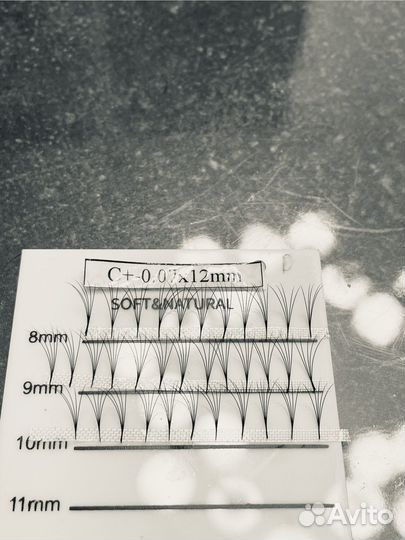 Пучки для наращивания ресниц