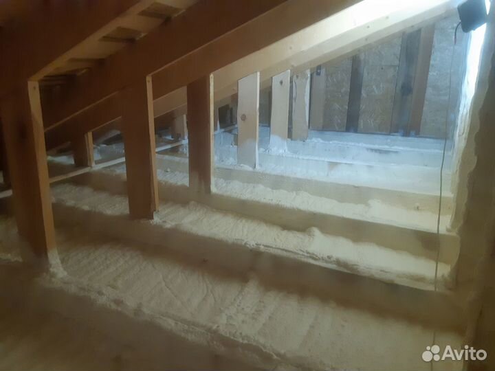 Теплоизоляция (утепление) пенополиуретаном