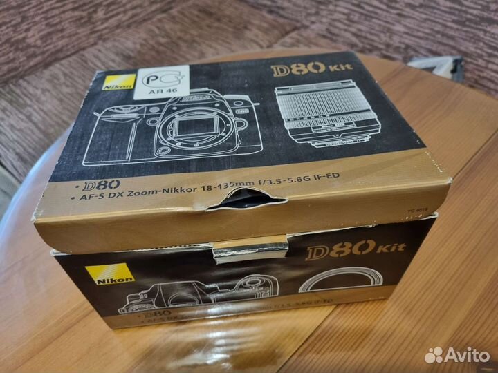 Зеркальный фотоаппарат nikon d80