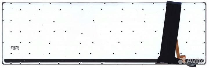 Клавиатура asus N550LF с красной подсветкой, OEM