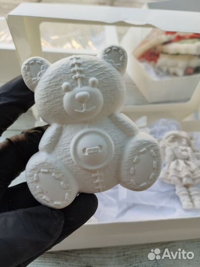 Фигурки для раскрашивания из гипса