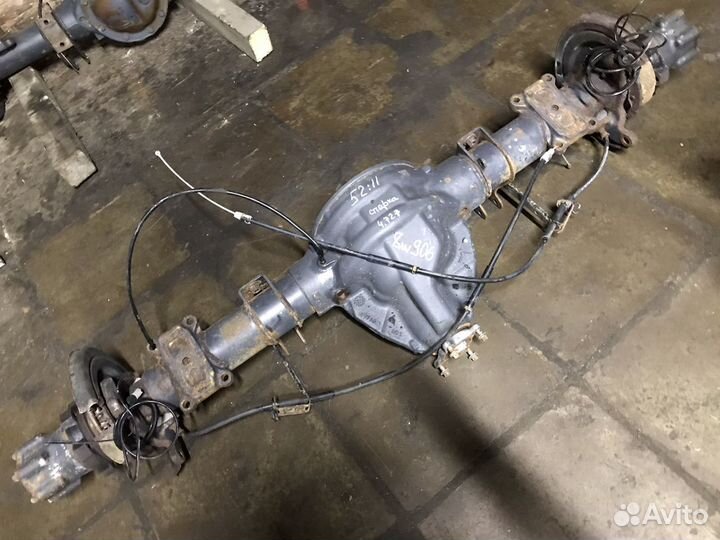 Задний мост спарка Mercedes Sprinter 515 w906