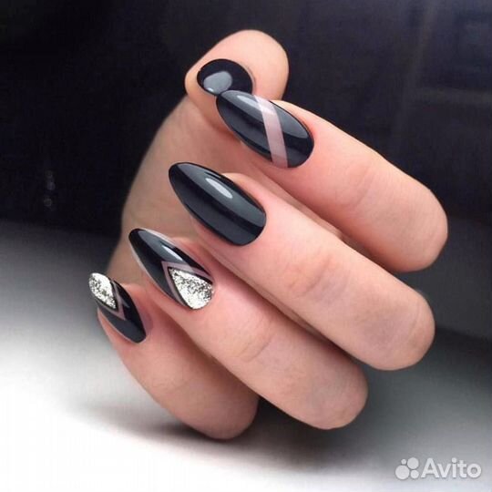 Наращивание ногтей, маникюр