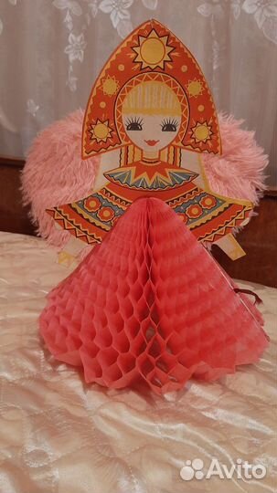 Гофрированные игрушки фонарики СССР