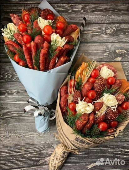 Мужские букеты съедобные