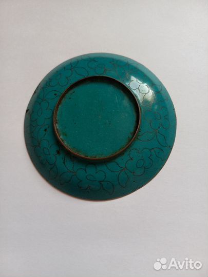 Блюдце клуазоне