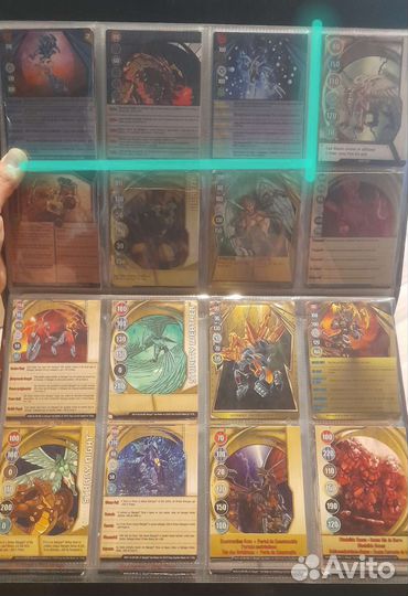 Карточки Бакуган и игровое Поле