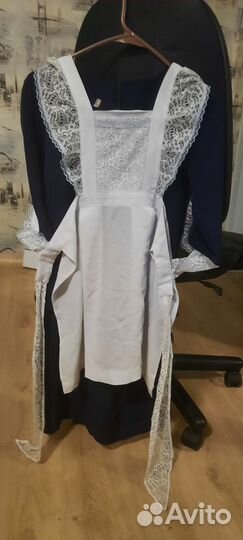 Школьный фартук и платье