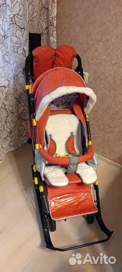 Коляска санки Ника