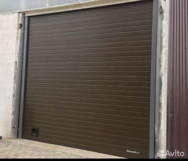 Ворота секционные гаражные 2300*2150