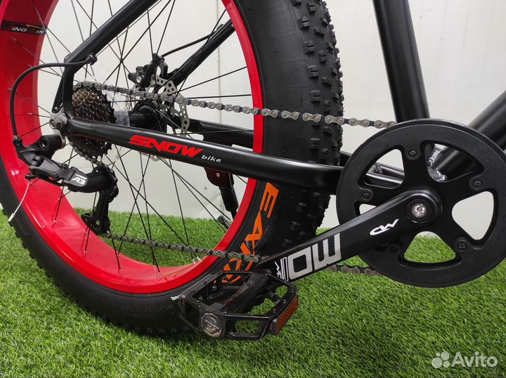 Велосипед взрослый новый Фэтбайк R26 алюминиевый