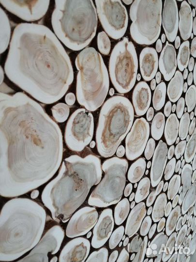 Панно из можжевельника