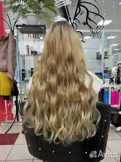 Биопротеиновые волосы + наращивание