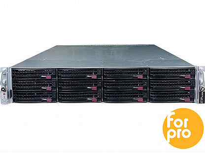 Supermicro 2U X10DRU 12LFF 2xE5-2667v4 64GB, 9361