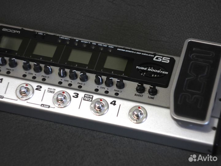 Гитарный процессор эффектов zoom G5