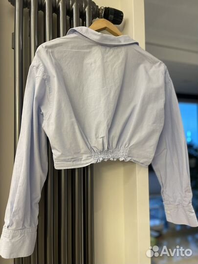 Кроп рубашка
